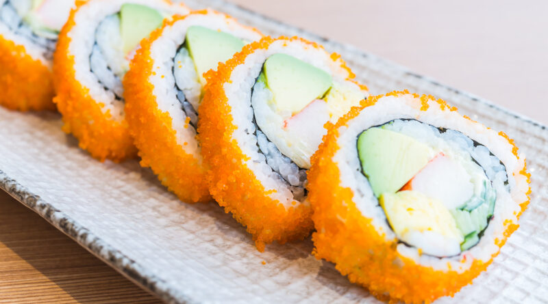 Sushi calories