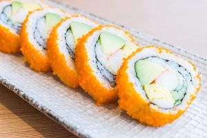 Sushi calories
